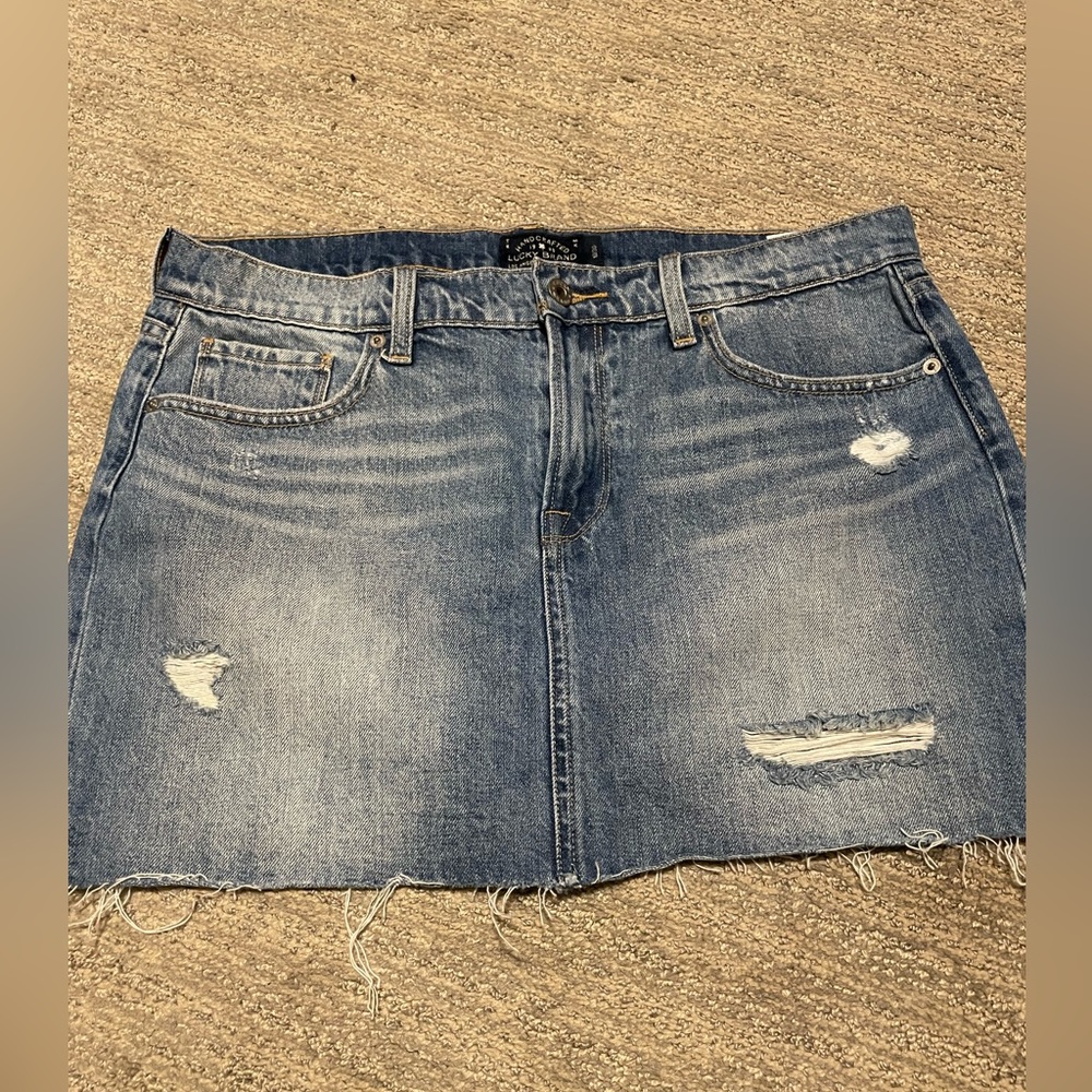 Denim Skirt Lucky Brand